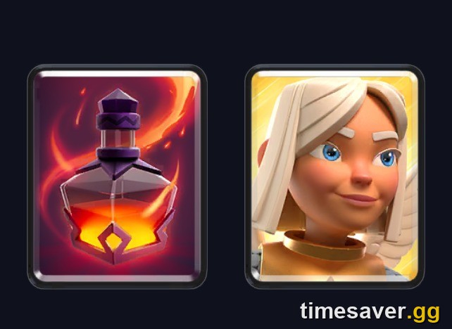 Clash Royale Void spell and Battle Healer cards, both reworked in the August 2026 balance update