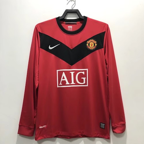 Retro 2010 Manchester United Local Manga Larga