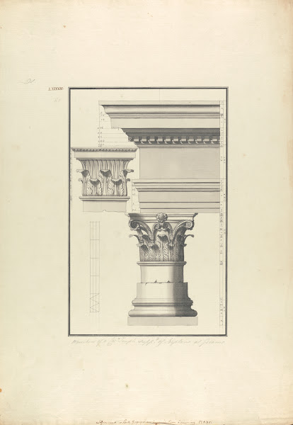 Details of a Corinthian Order at Geramo ca 1750