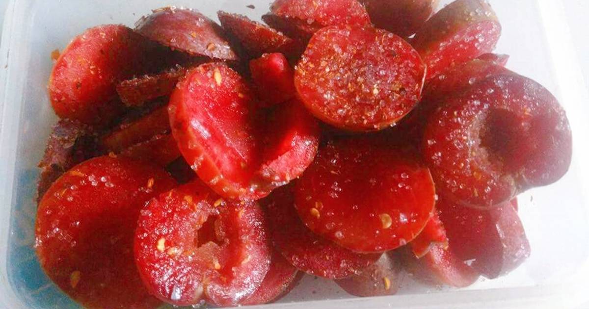Mận hậu lắc muối ớt