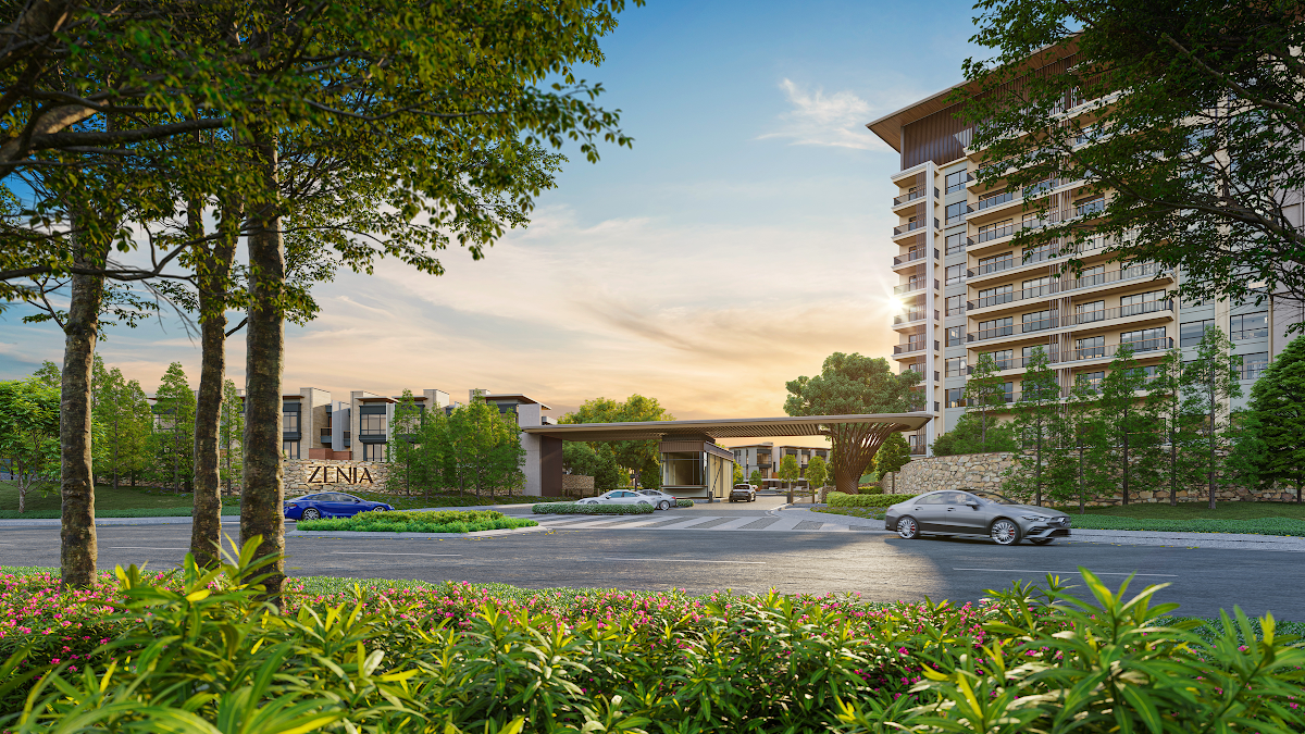 Zenia @ ParkCity Damansara — main entrance