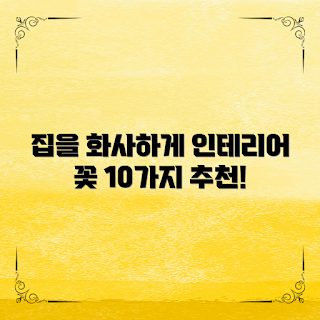 인테리어플라워, 집 인테리어, 실내 식물, 화사한 인테리어, 꽃 장식