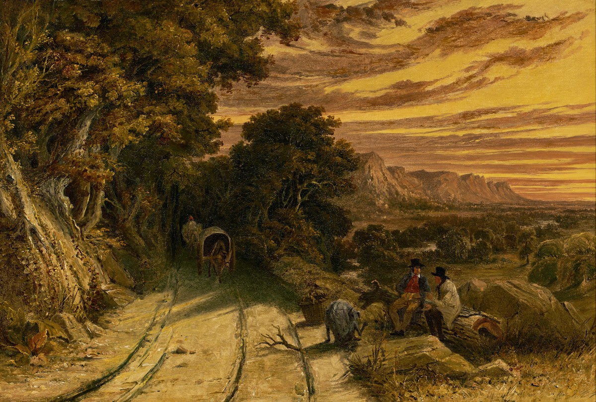 Road Side View View in Wisconsin 1848