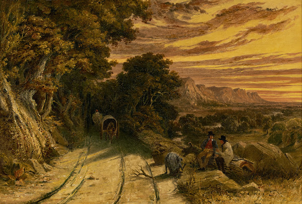 Road Side View View in Wisconsin 1848