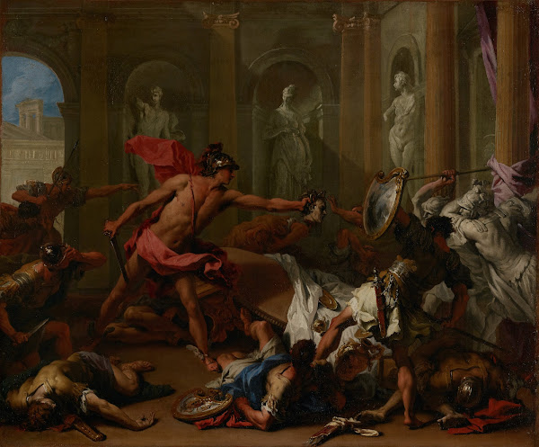 Perseus Confronting Phineus With The Head of Medusa 17051710