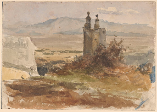Landscape with a church 1864