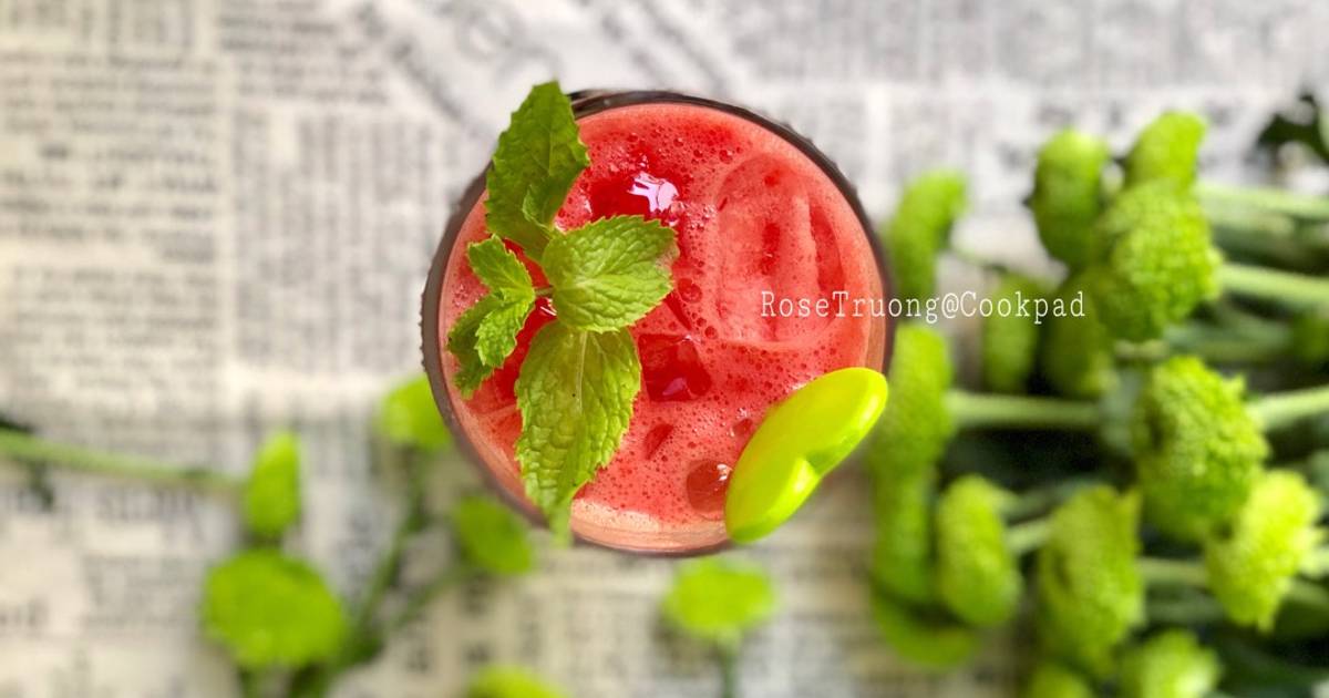 Sinh Tố Dưa Hấu