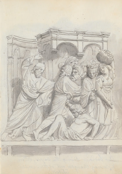 The Expulsion Of The Money Changers From Lorenzo Ghibertis Baptistery Doors Flor