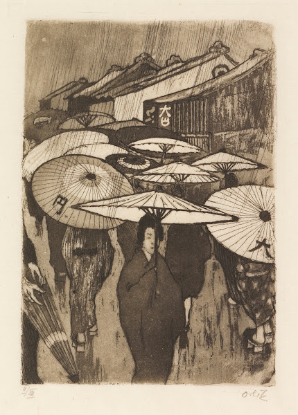 Rainy day in Kyoto 1901 1903