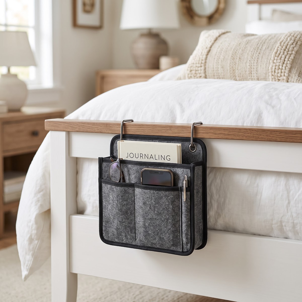 Best Bedside Caddies for Small Bedrooms (2026) - BEST COMPACT — PRODUCT SHOT