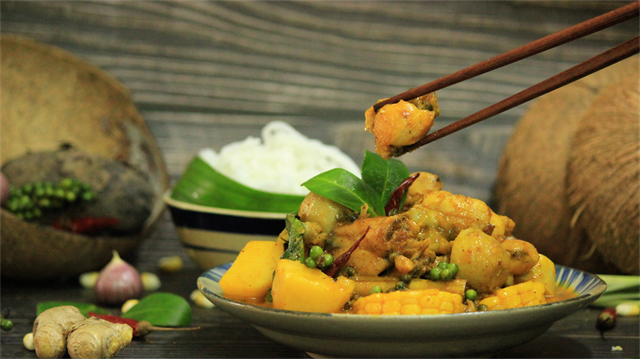 Cà Ri Ếch Nấu Tiêu