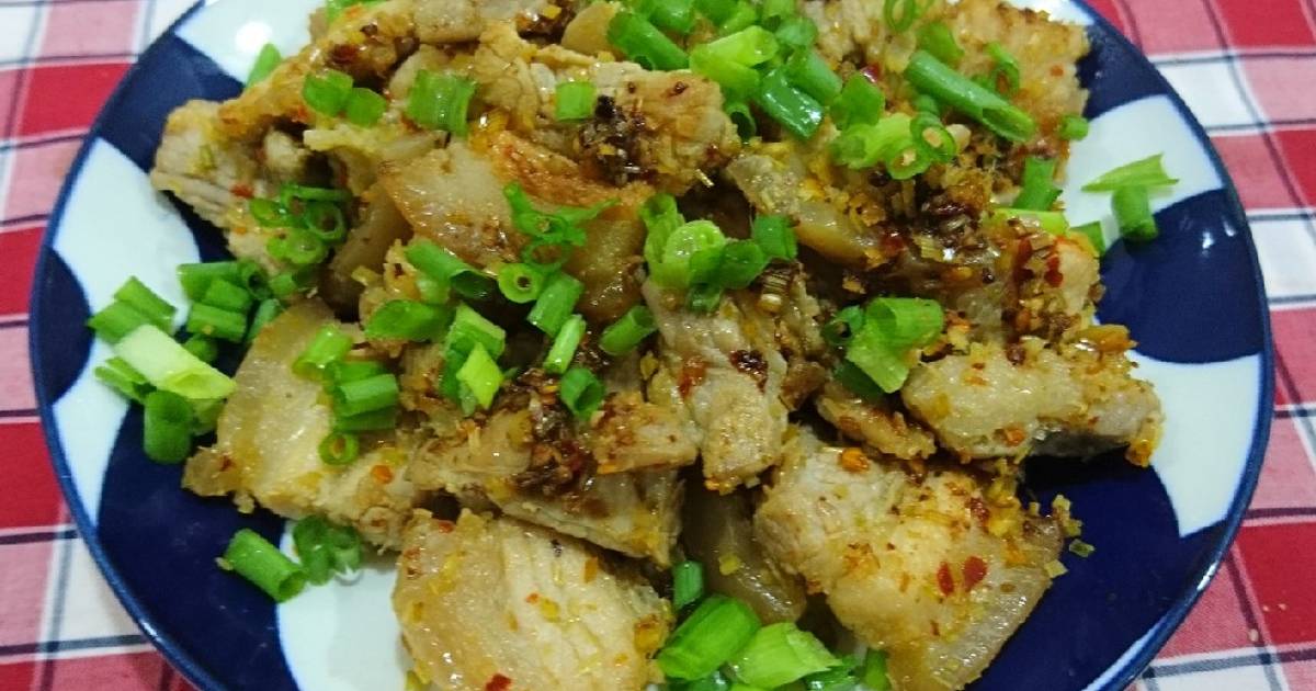 Thịt ba chỉ rang sả ớt