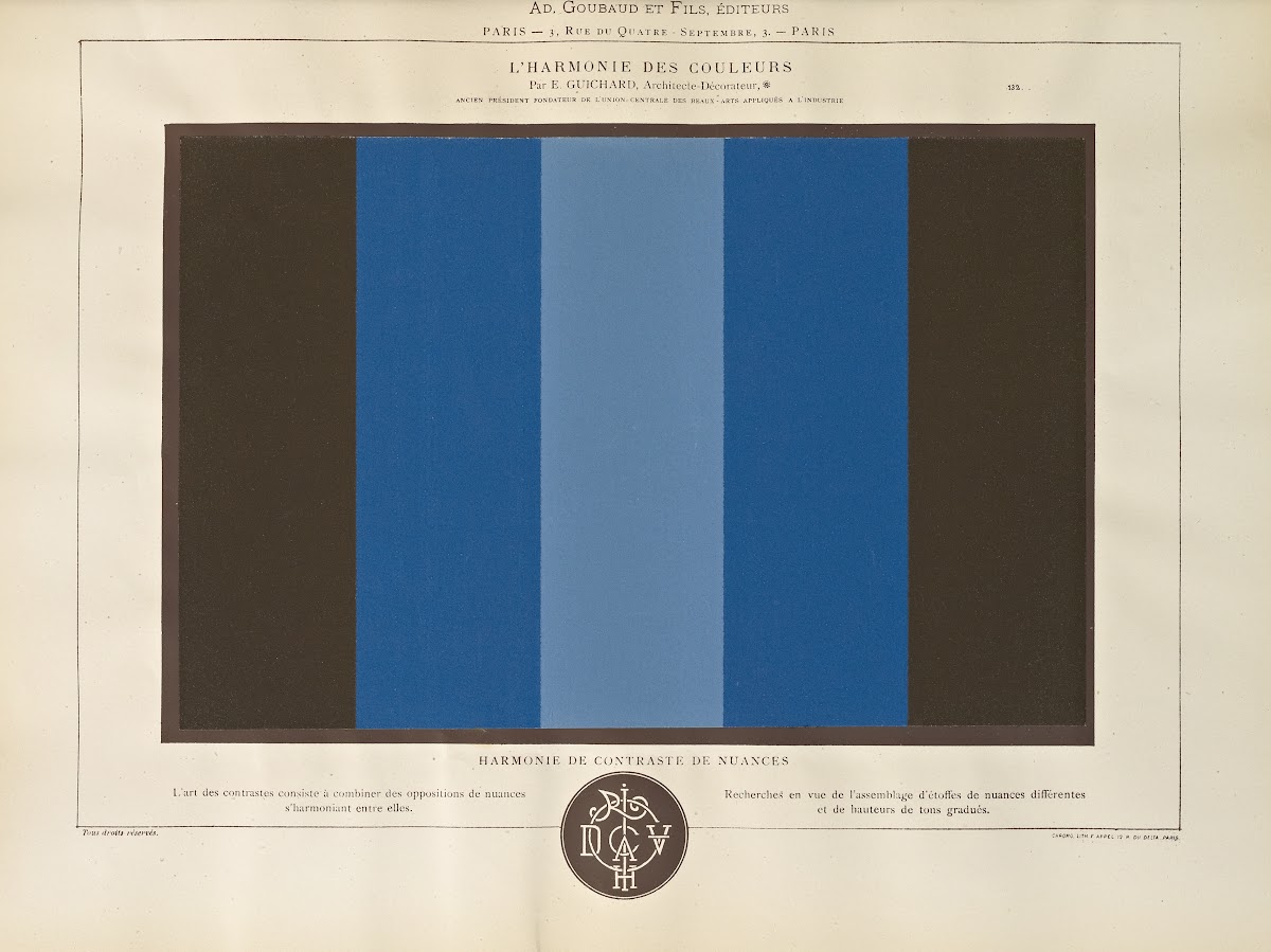 Lharmonie des couleurs  Pl081 1880