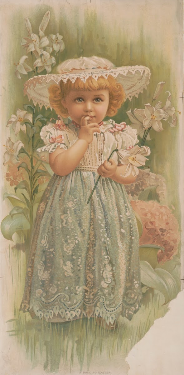 A budding easter 1890