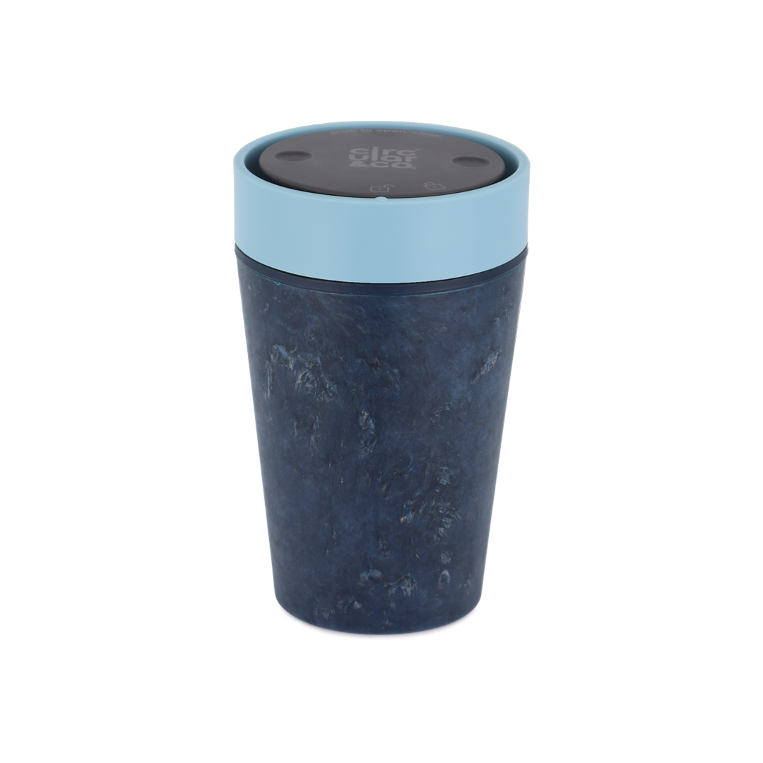 Recycled Fabric Cup 8oz Stonewash Blue