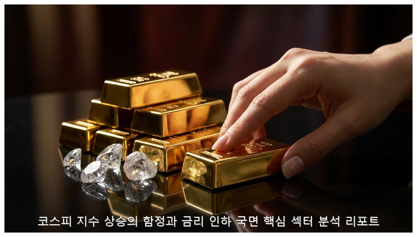 코스피 지수 상승의 함정과 금리 인하 국면 핵심 섹터 분석 리포트 핵심 안내 및 분석 인포그래픽 (5)
