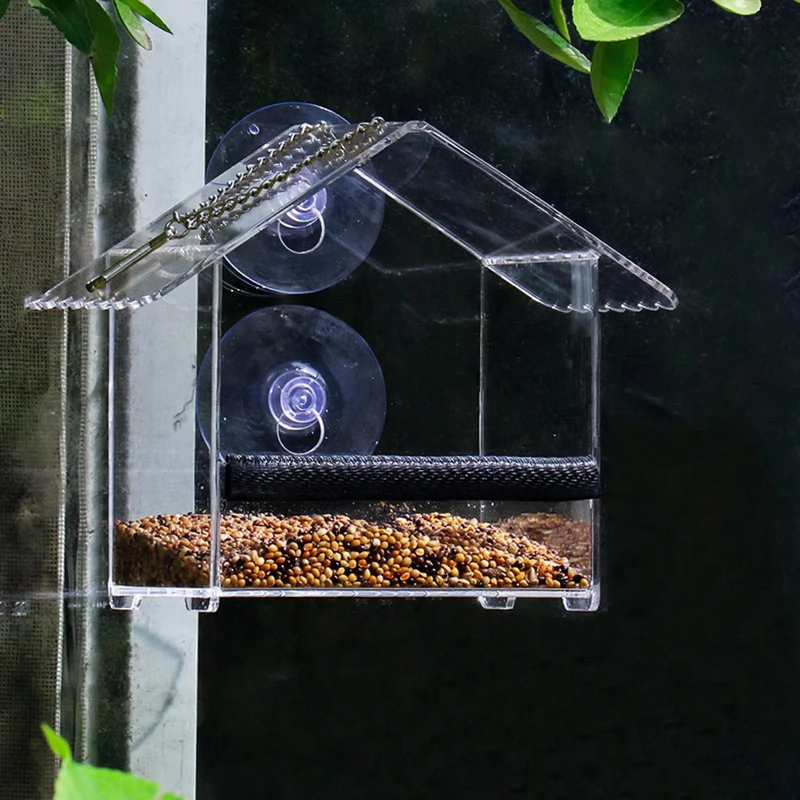 Acrylic Window Birdhouse