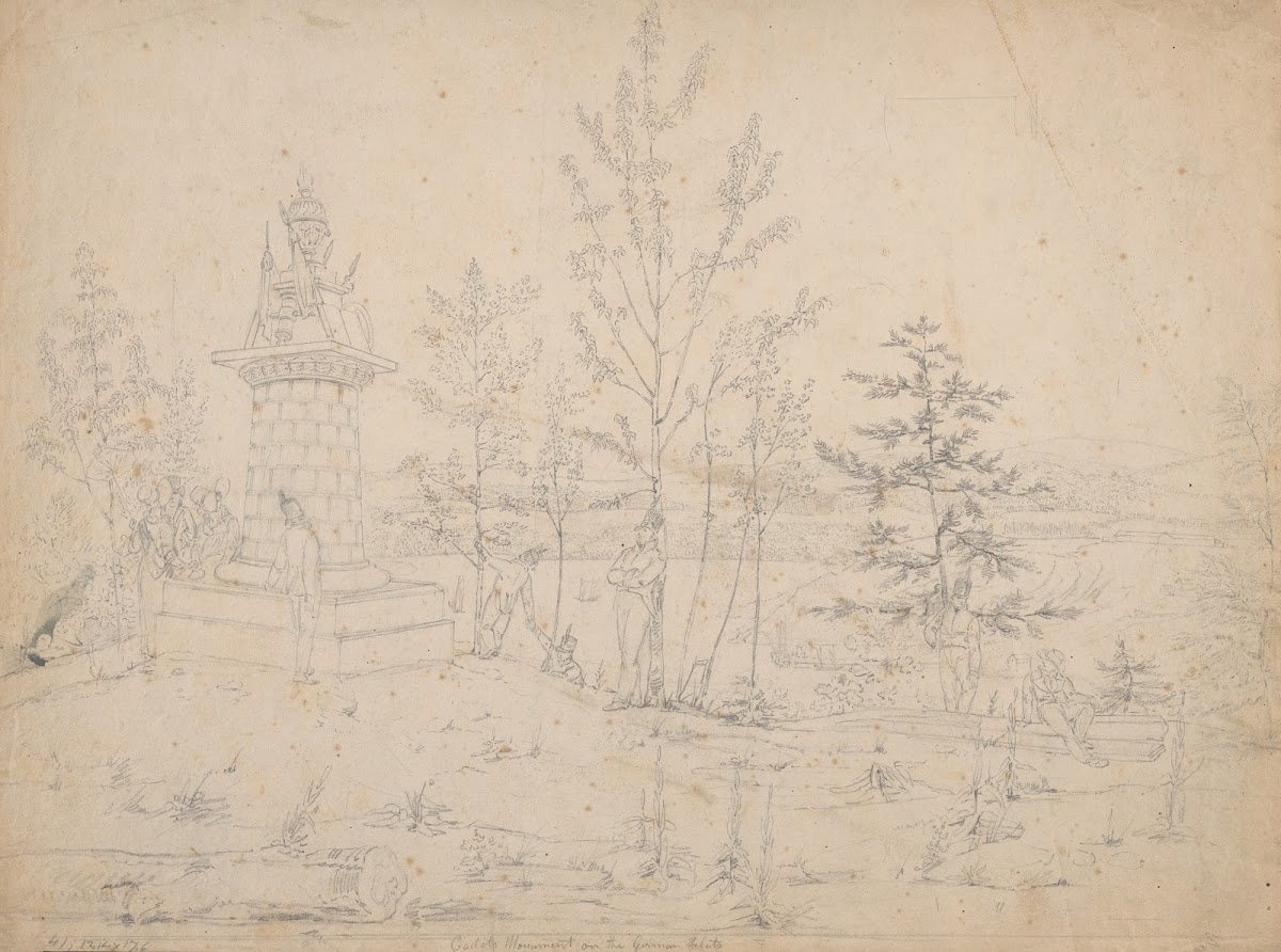 Cadet Monument on the German Flats 1820