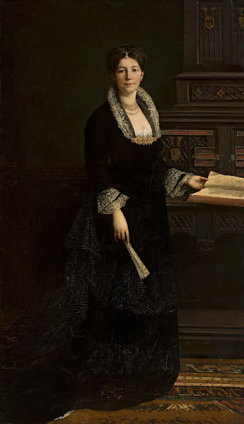 Portrait of a woman 1879