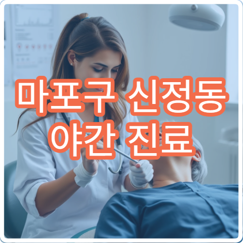 마포구 신정동 야간 진료 피부과 병원 안내