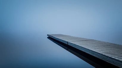 Pier, Water, Outdoors, Jetty, Simple Background 4K Wallpaper Background