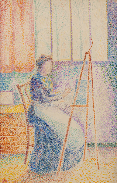 La femme de lartiste à son chevalet 1910 1912
