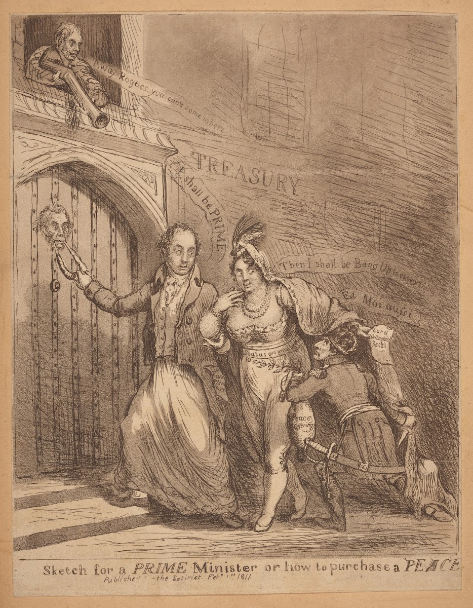 Sketch for a prime minister or how to purchase a peace 1811