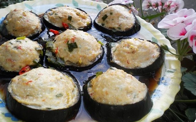 Cà Tím Hấp Nước Tương