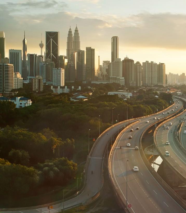 Parkside Residences @ Setia Federal Hill — kl city sunset