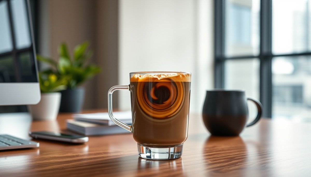 Tazas Térmicas Auto-Removibles Magnéticas - Café y Batidos Mezclados Solos sin Cuchara