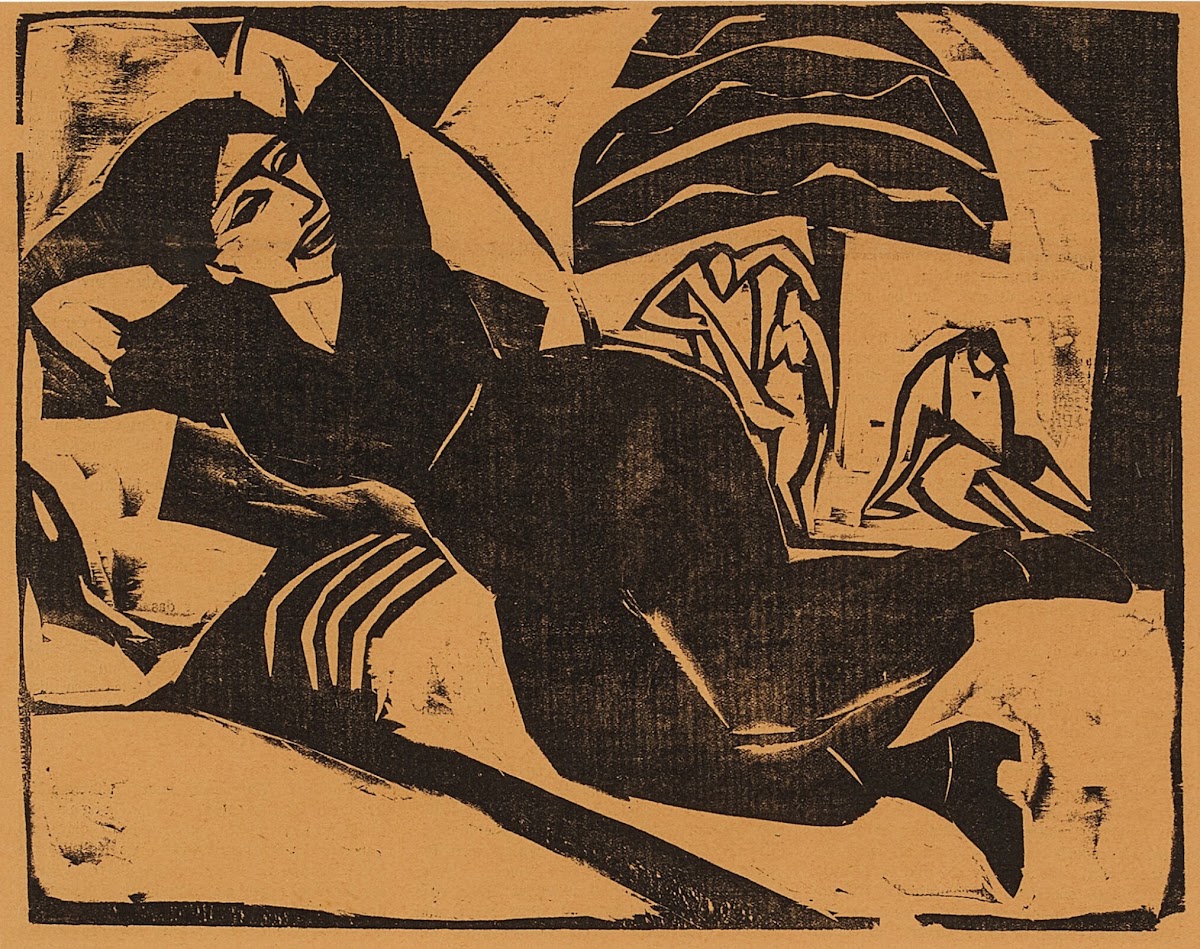 Liegende Frau 1911