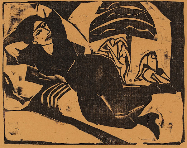 Liegende Frau 1911