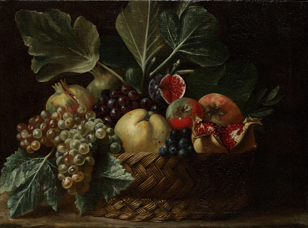 Basket of Fruit ca 1620