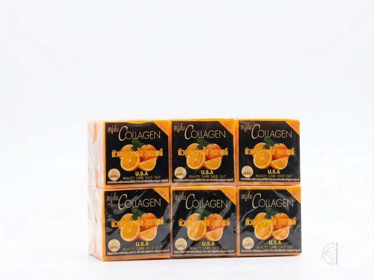 Orange Collagen Soap