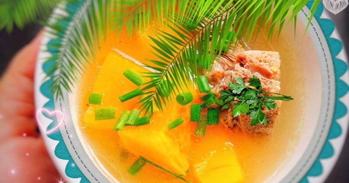 Canh đu đủ hầm xương