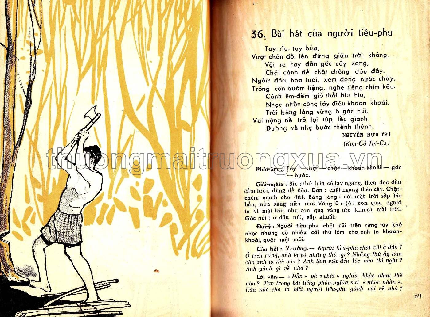 Tập đọc lớp nhì (1966) - Trang 44