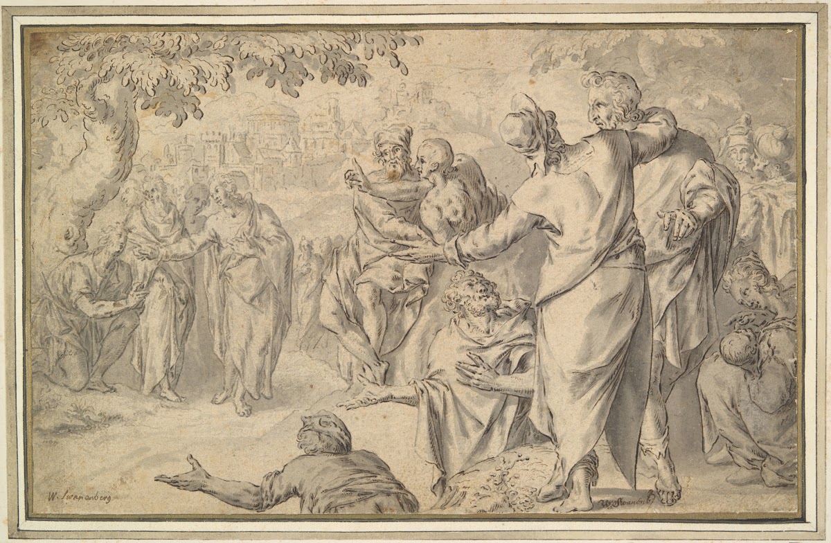 The preaching of St John theBaptist early 17thcentury