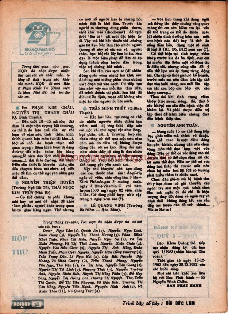 Tuyển tập thơ văn : Tuổi hồng (Số 25 - 1992) - Trang 14