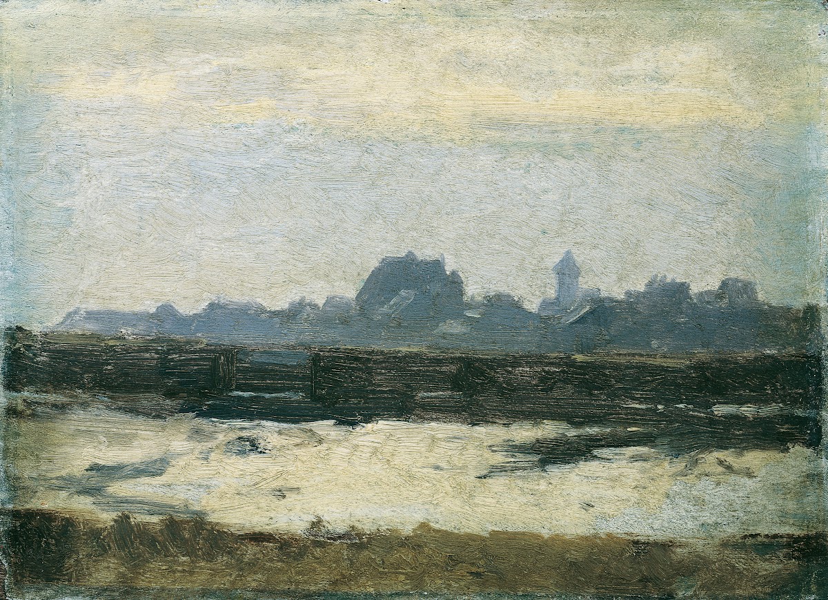 Blick auf eine Stadt