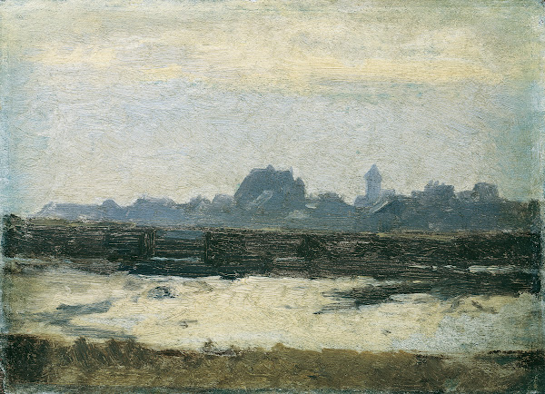 Blick auf eine Stadt
