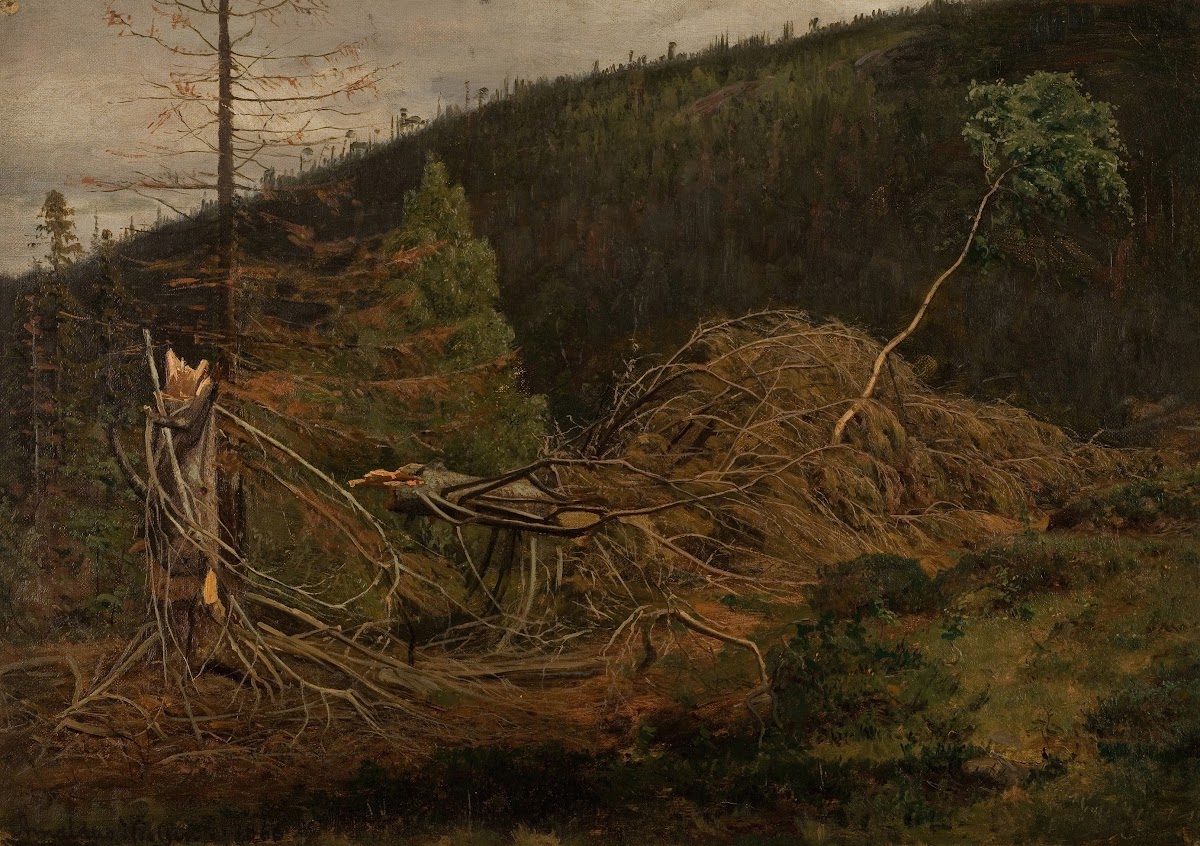 Skogparti 1866