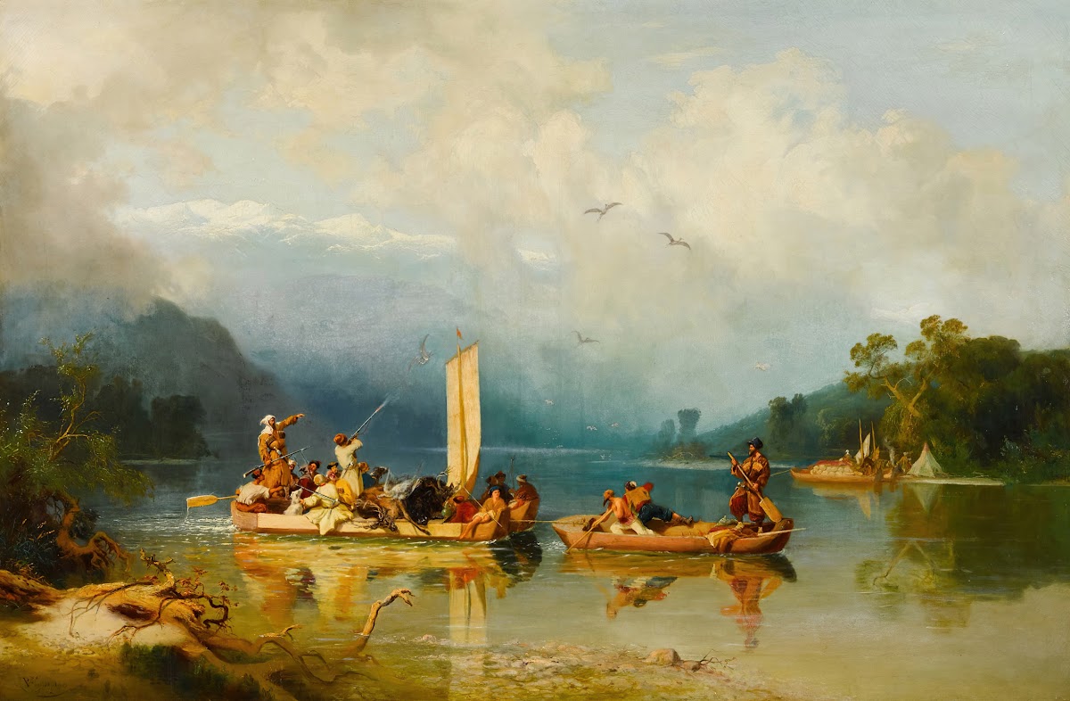 A Hunting Party in the Caucasus 1872