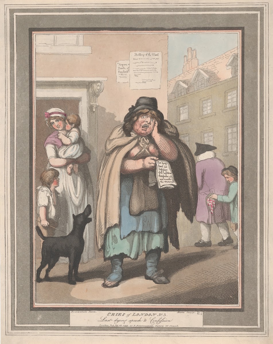 No3 Last Dying Speech and Confession 1799