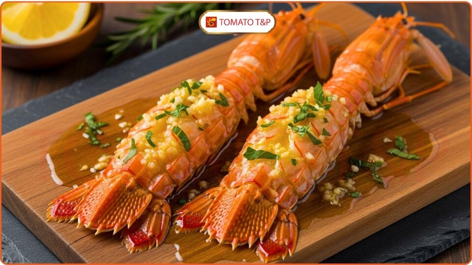 Cua sốt bơ tỏi