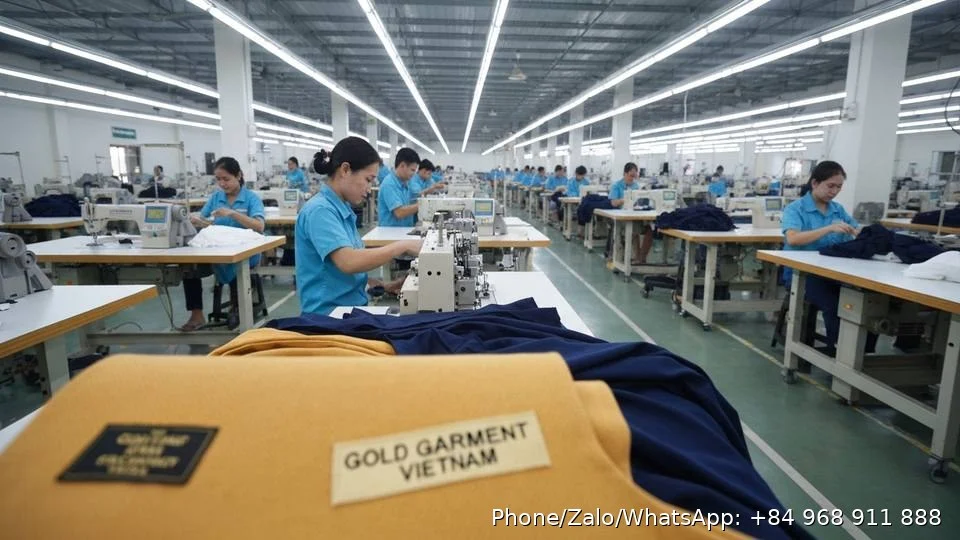Garment Manufacturing - Gold Garment Vietnam
