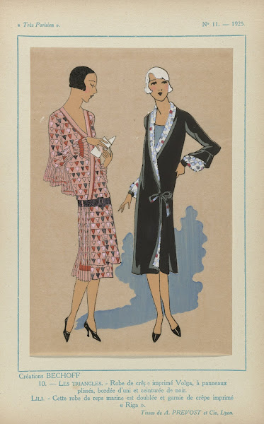 Créations Bechoff  Les Triangles 1925