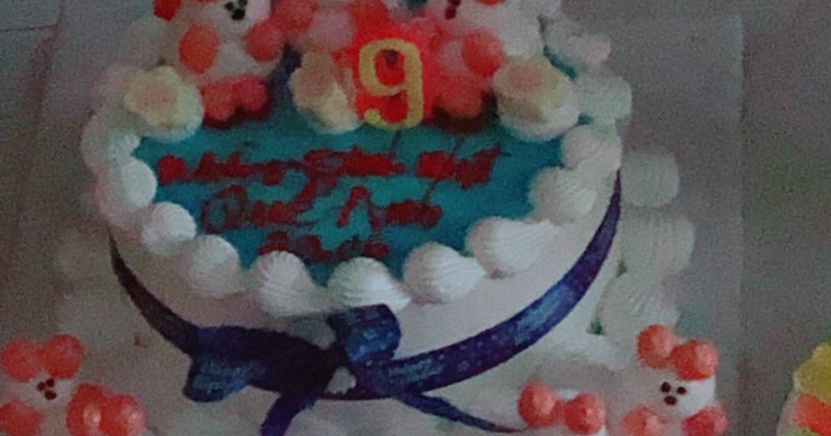 Kem tươi của bánh bông lan
