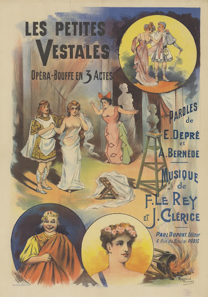 Les Petites Vestales opéra bouffe en 3 actes 1900