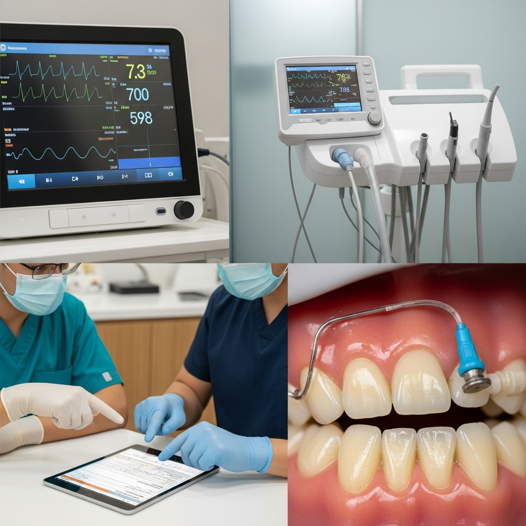監察麻醉應用於牙科手術的環境