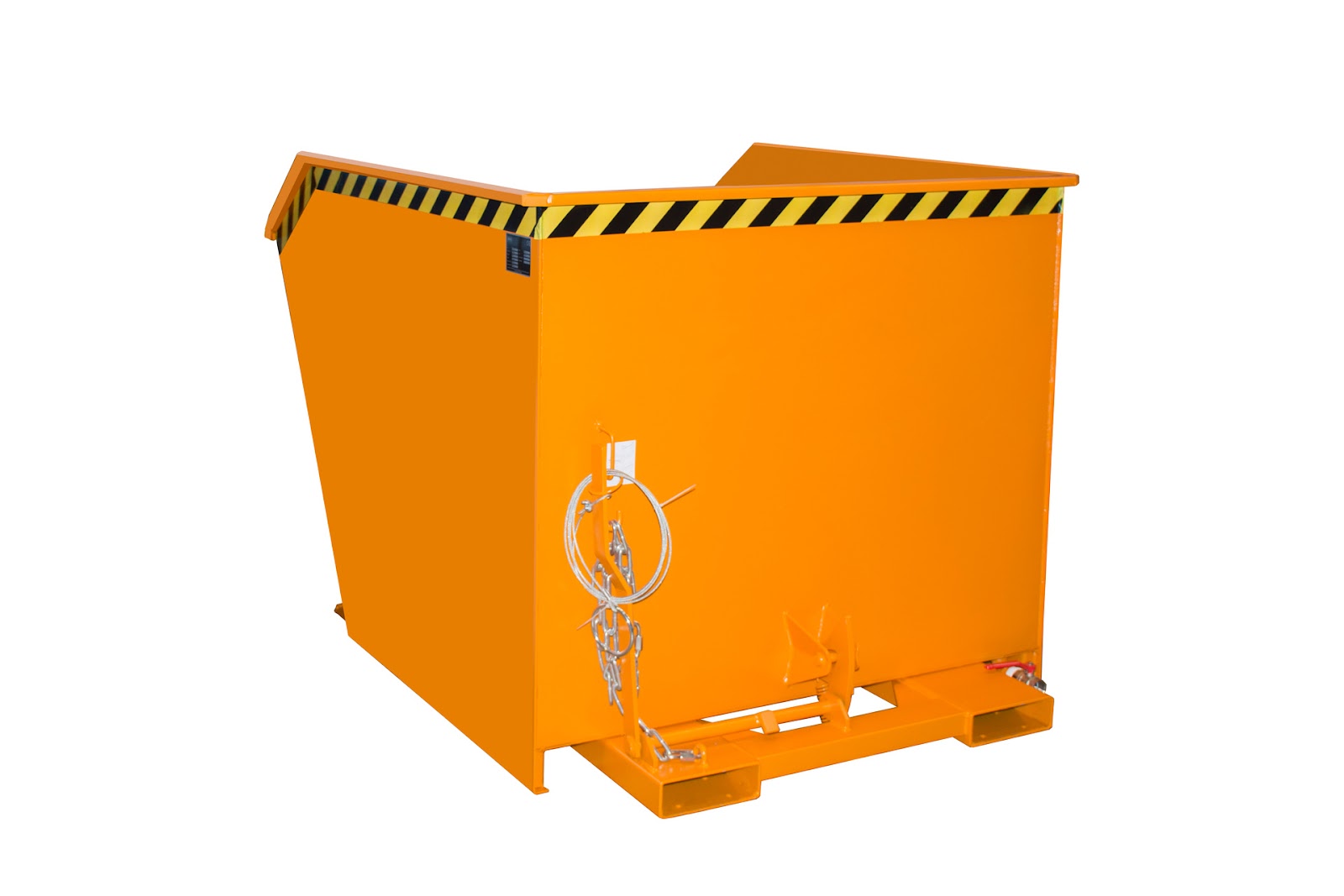 Spaander-kiepcontainer SGU 150, gelakt, Geeloranje